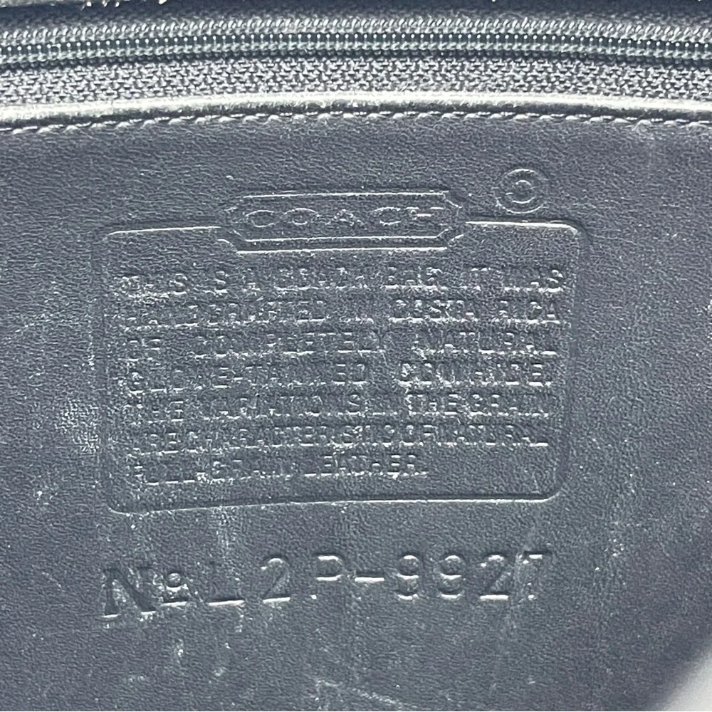 🛎️ Coach Willis Vintage Turnlock Crossbody Bag L2P-9927 in Black! - Picture 11 of 16